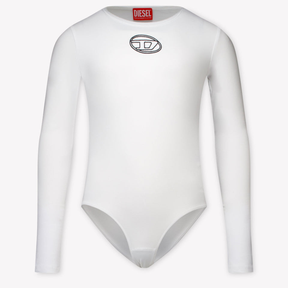 Diesel Kids Girls  T-Shirt White