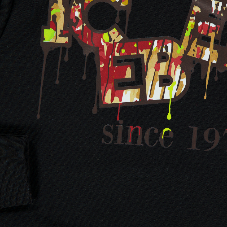 Iceberg Kinder Jongens Trui In Zwart