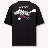Iceberg Kids Boys  T-Shirt Black