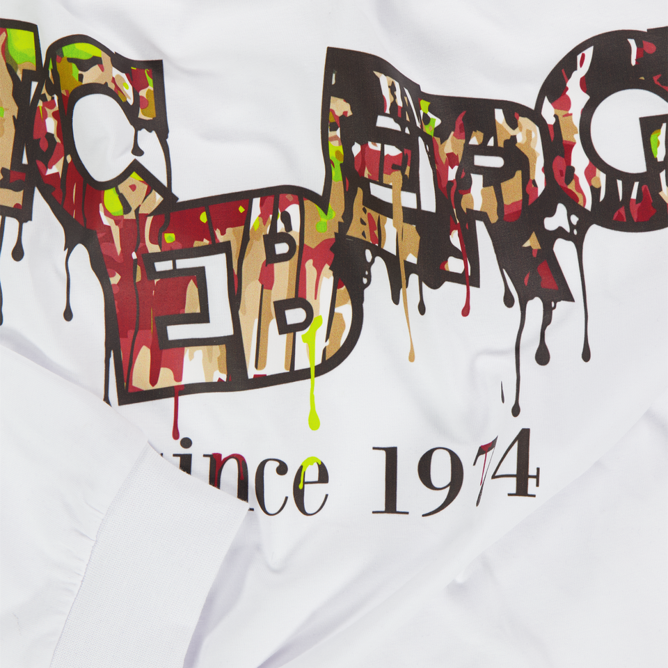 Iceberg Kids Boys  T-Shirt White