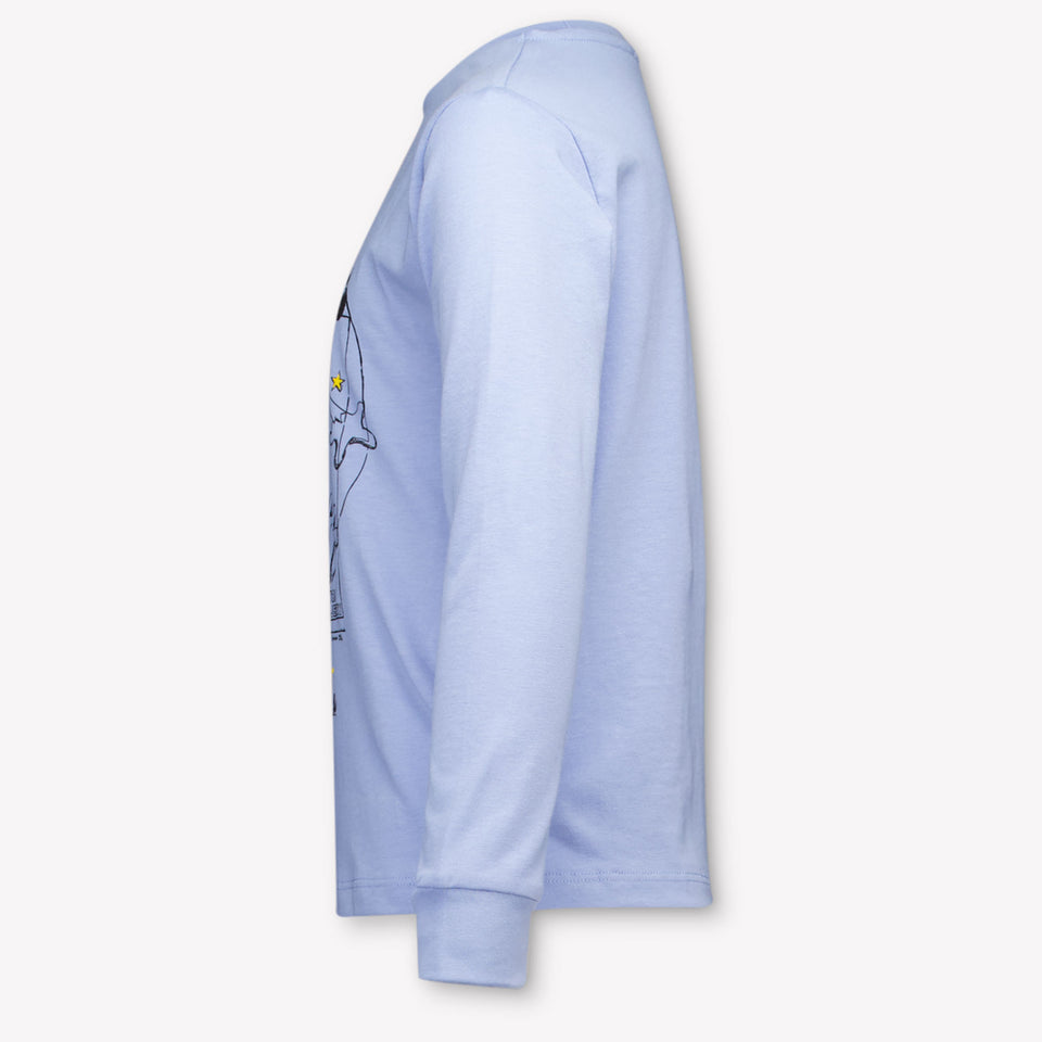 Iceberg Kinder Jongens T-Shirt In Licht Blauw