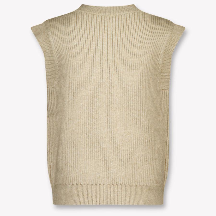 Donsje Amsterdam Kids Girls Vest  Sand