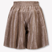 Donsje Amsterdam Kinder Meisjes Shorts In Zilver