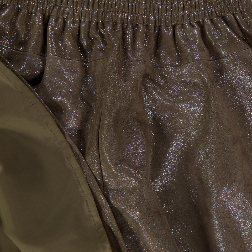 Donsje Amsterdam Kinder Meisjes Shorts In Zilver