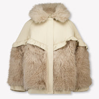 Donsje Amsterdam Kids Girls Jackets  Beige