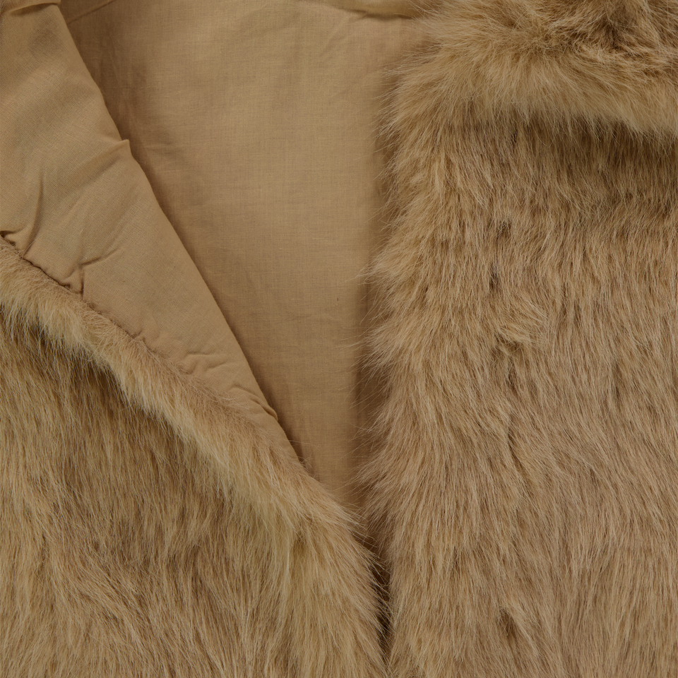 Donsje Amsterdam Kinder Meisjes Bodywarmer In Zalm