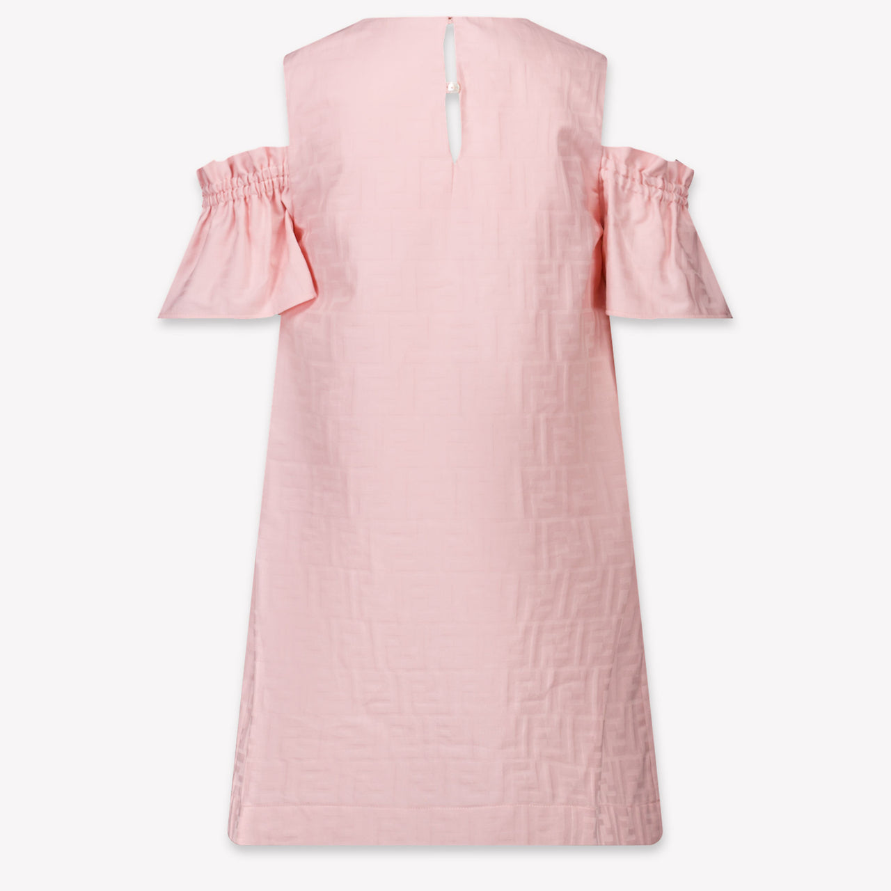 Fendi Kids Girls Dress Light Pink