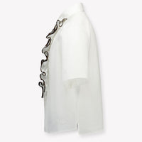 Fendi Kids Girls Blouse  White