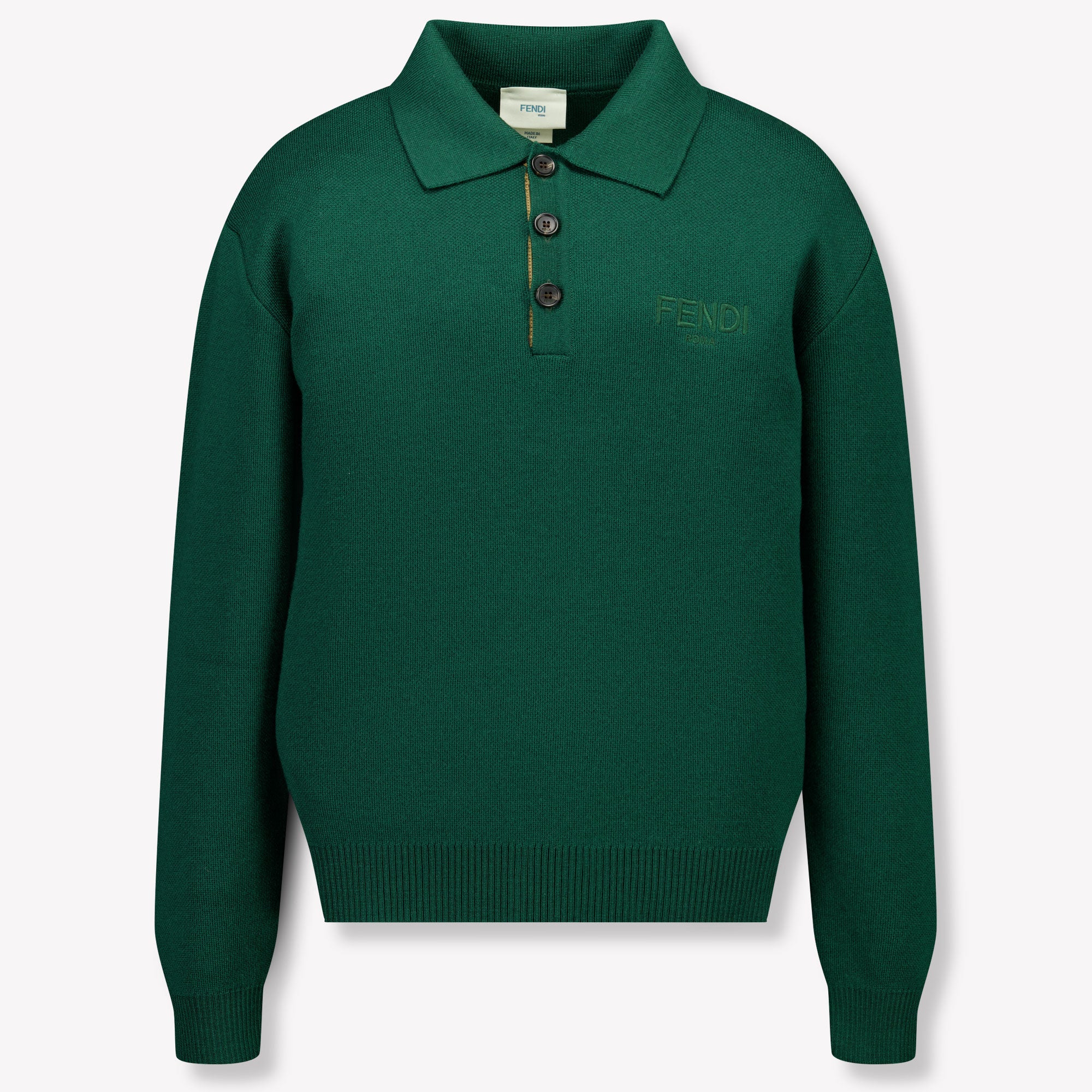 Fendi Kids Boys Sweater  Dark Green