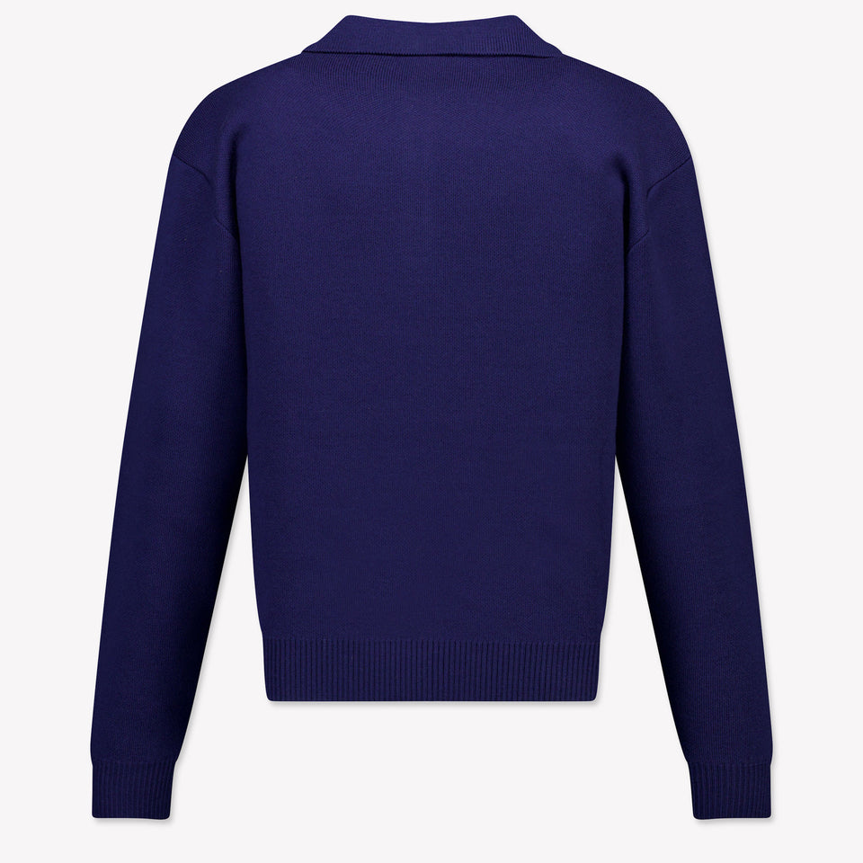 Fendi Kids Boys Sweater  Navy