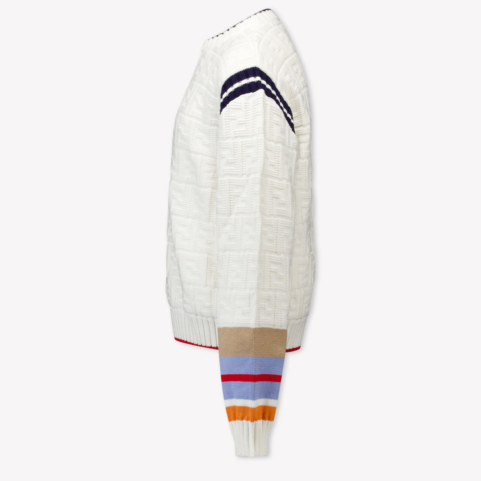 Fendi Kids Boys Sweater  Offwhite