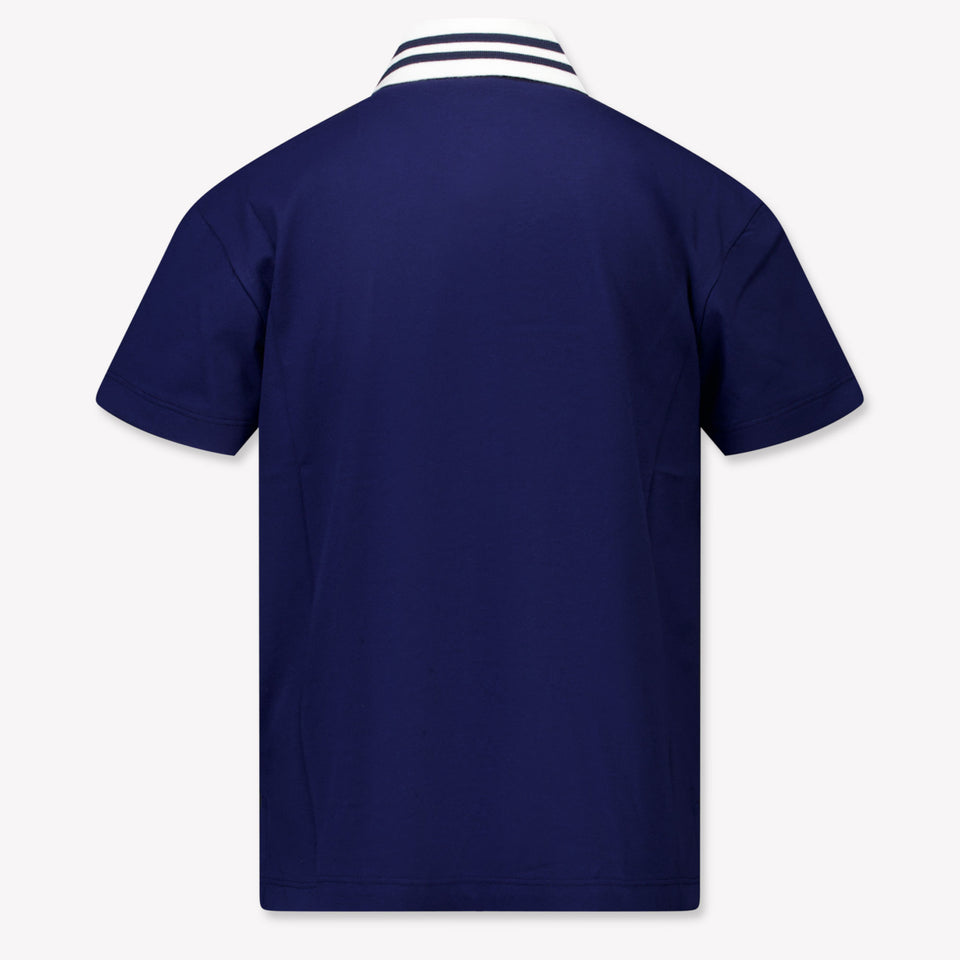 Fendi Kinder Jongens Polo In Navy