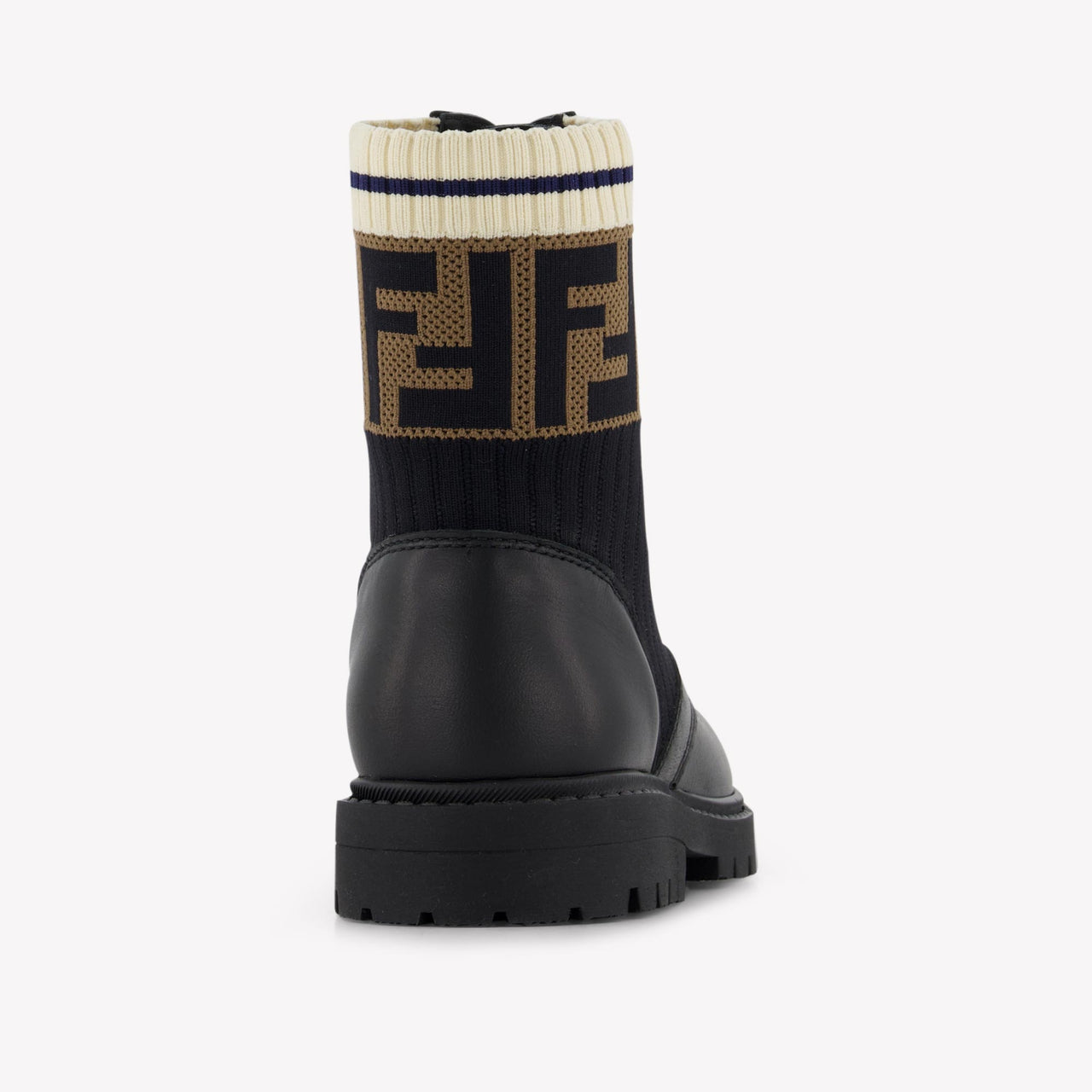 Fendi Unisex Boots  Black
