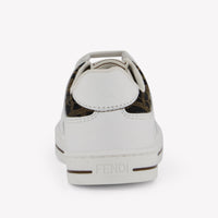 Fendi Unisex Sneakers In Wit