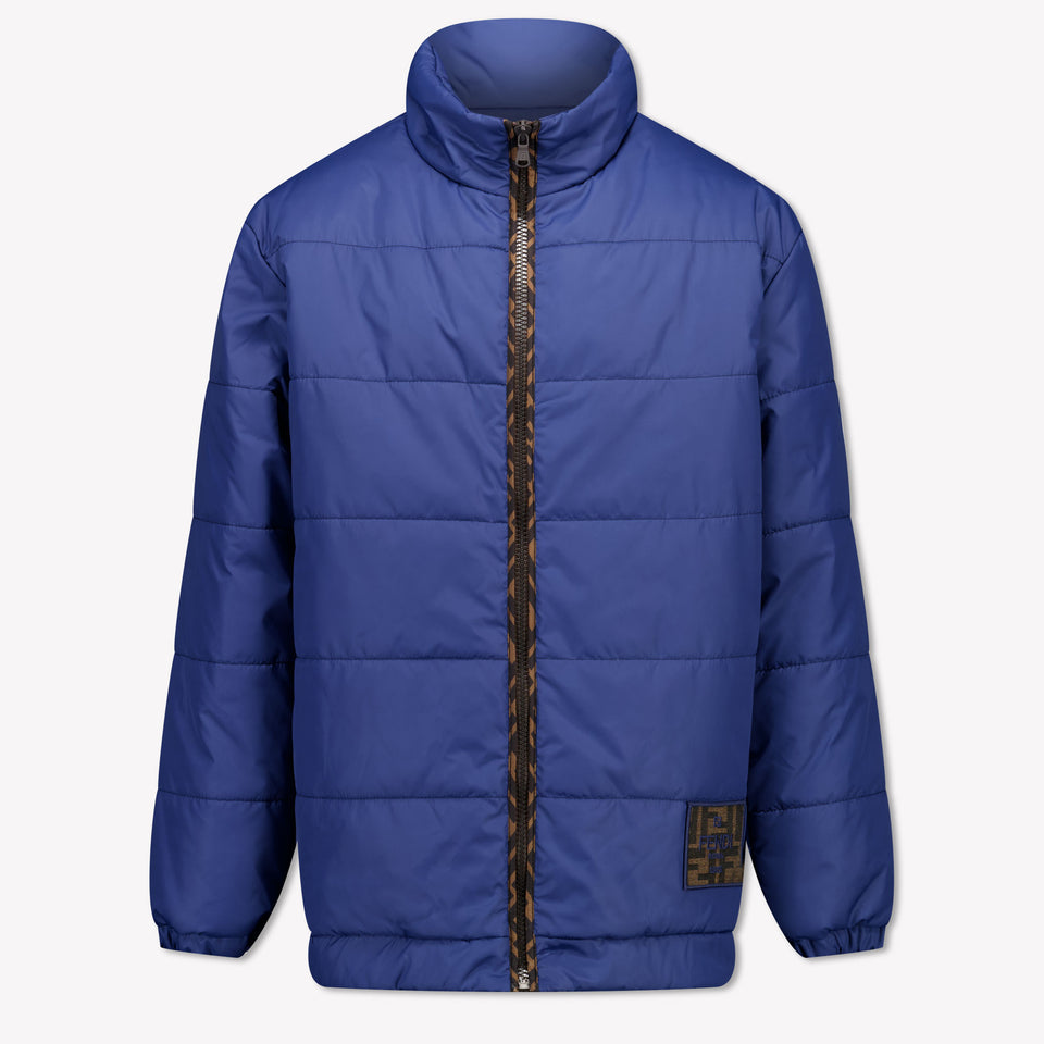 Fendi Kinder Unisex Tussenjas In Navy