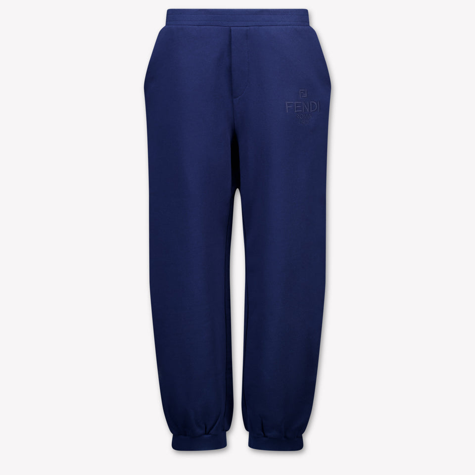 Fendi Kids Unisex Pants  Navy