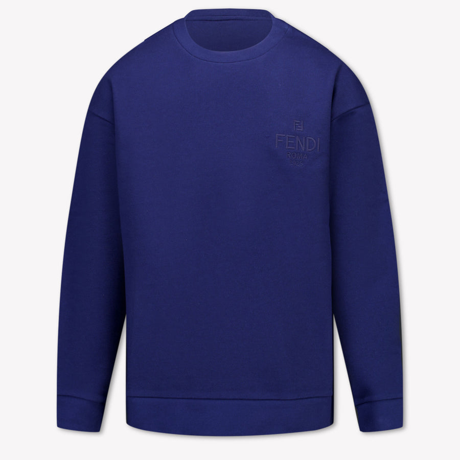 Fendi Kids Unisex Sweater  Navy