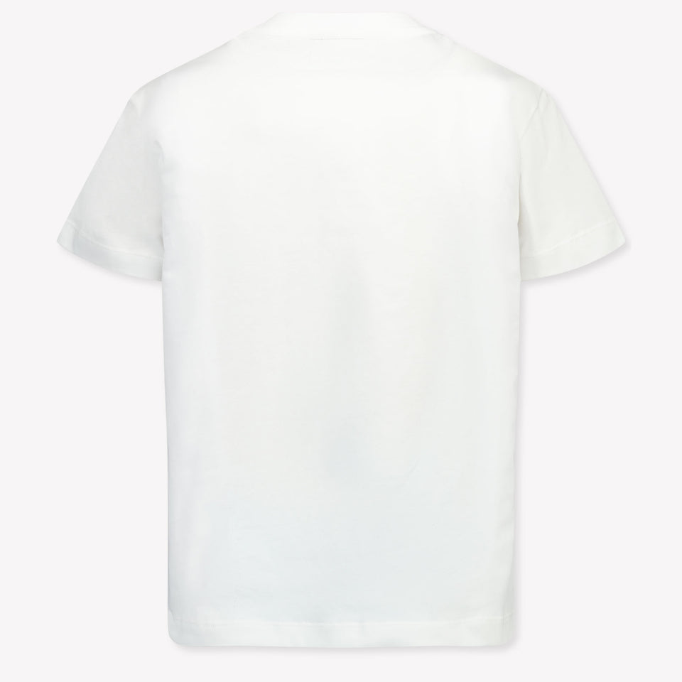 Fendi Kids Unisex T-Shirt  White