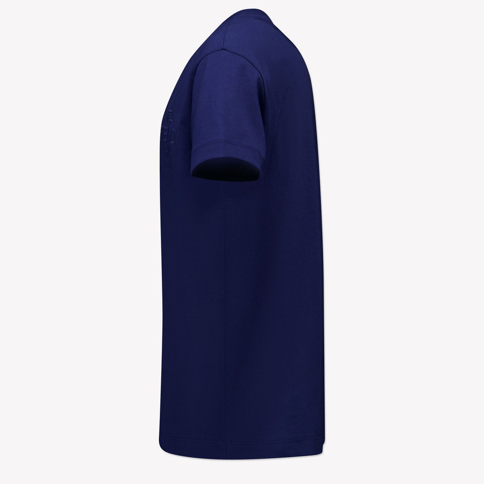 Fendi Kinder Unisex T-Shirt In Navy