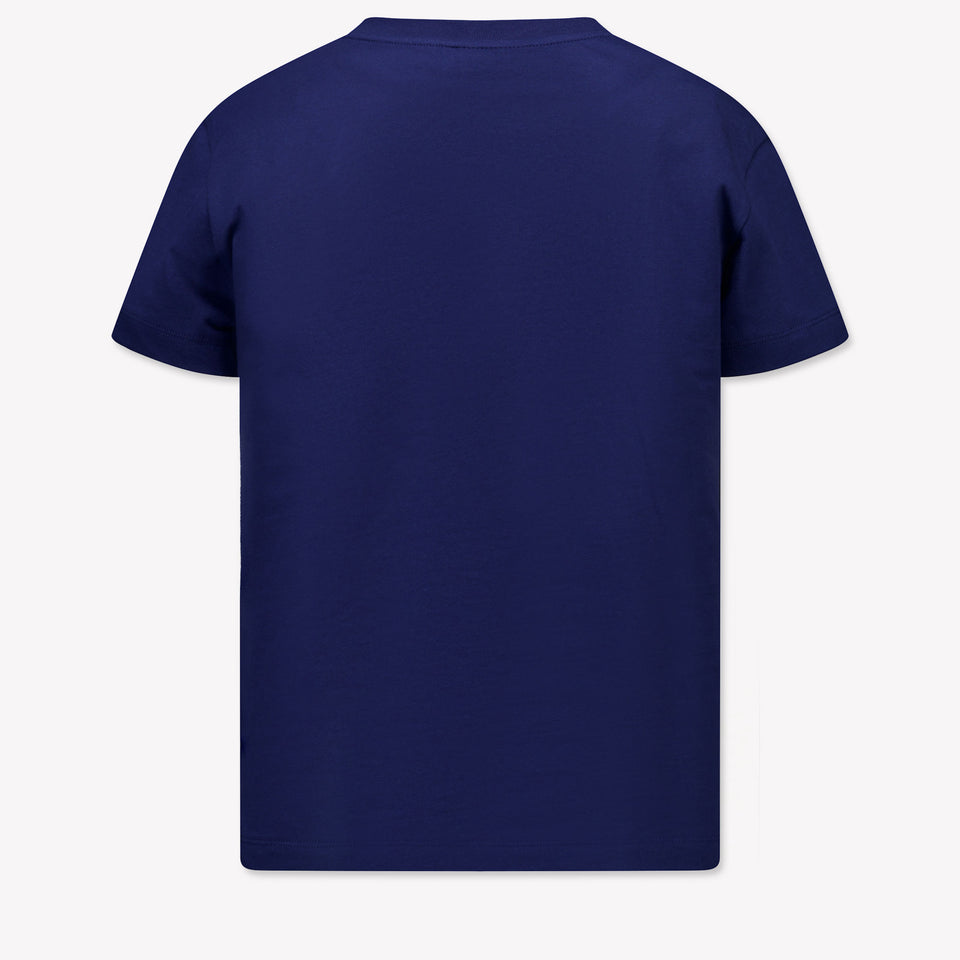 Fendi Kinder Unisex T-Shirt In Navy
