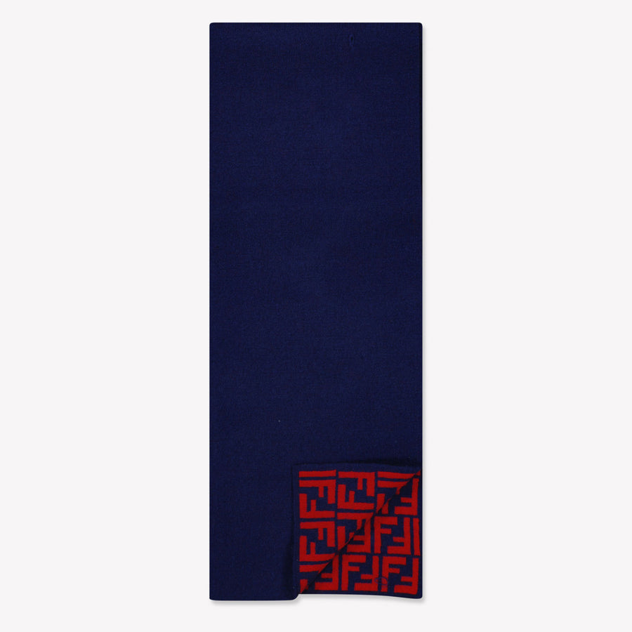 Fendi Kinder Unisex Sjaals In Navy