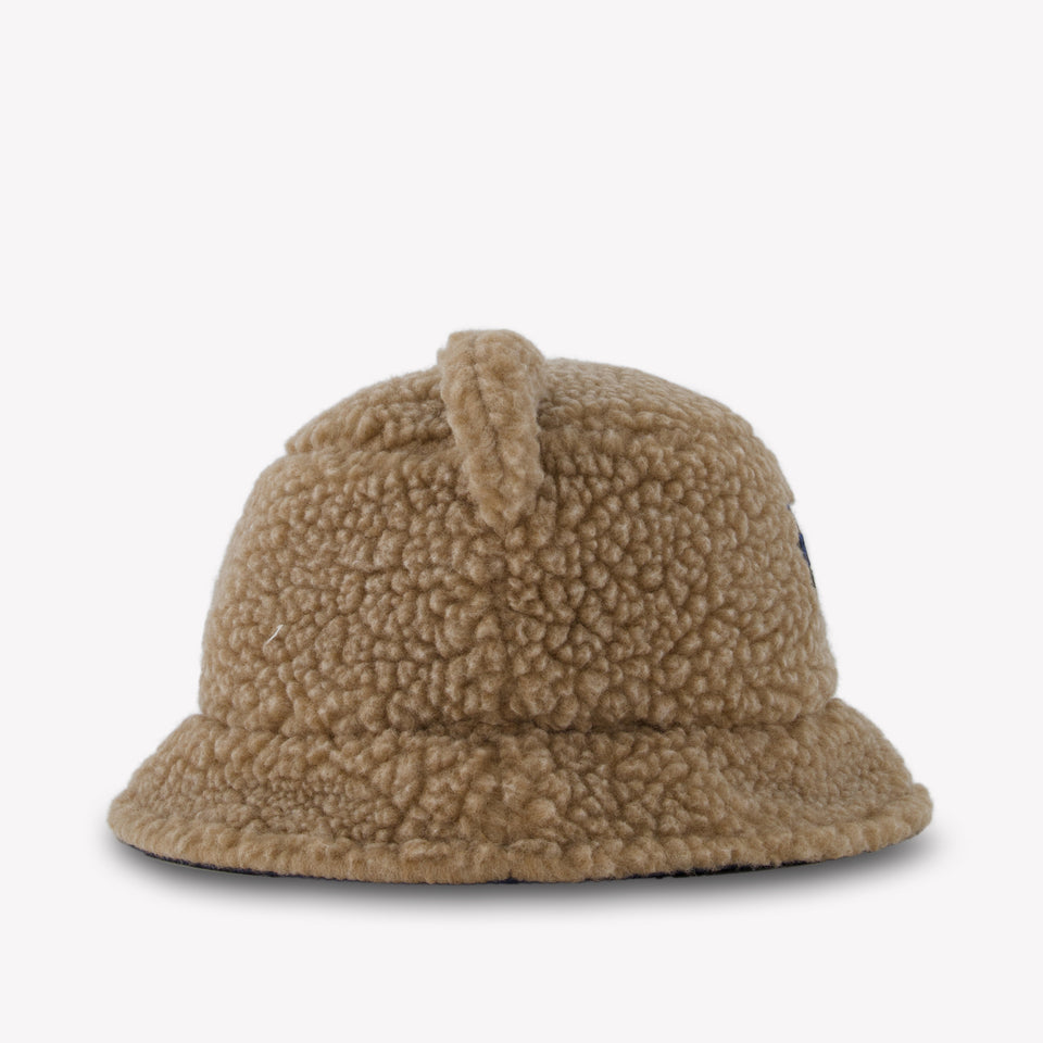 Fendi Kinder Unisex Hoed In Beige