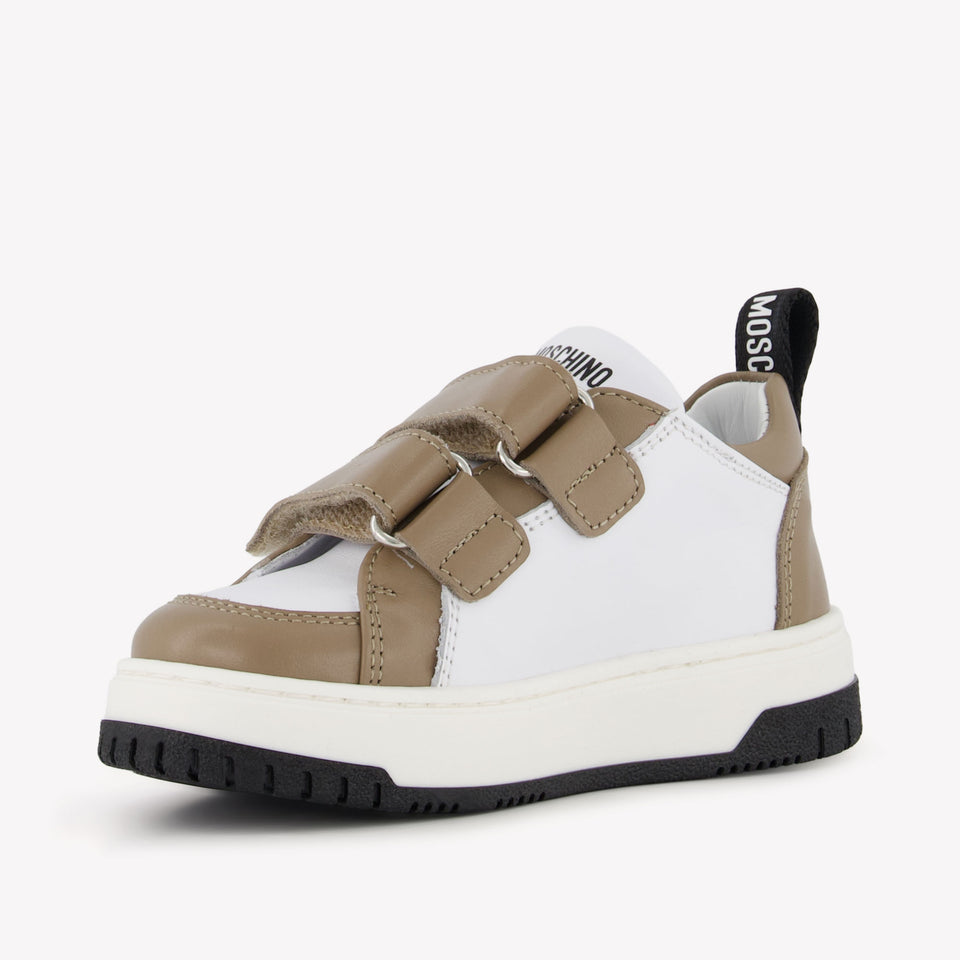 Moschino Unisex Sneakers  White