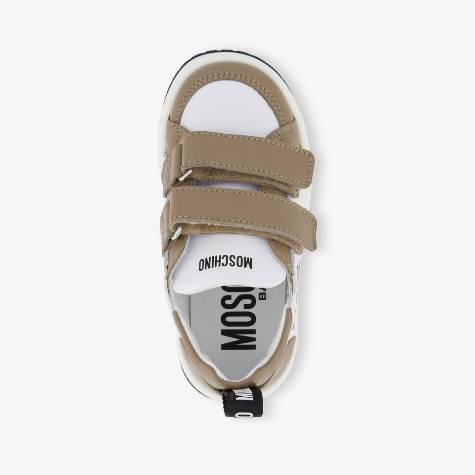 Moschino Unisex Sneakers  White