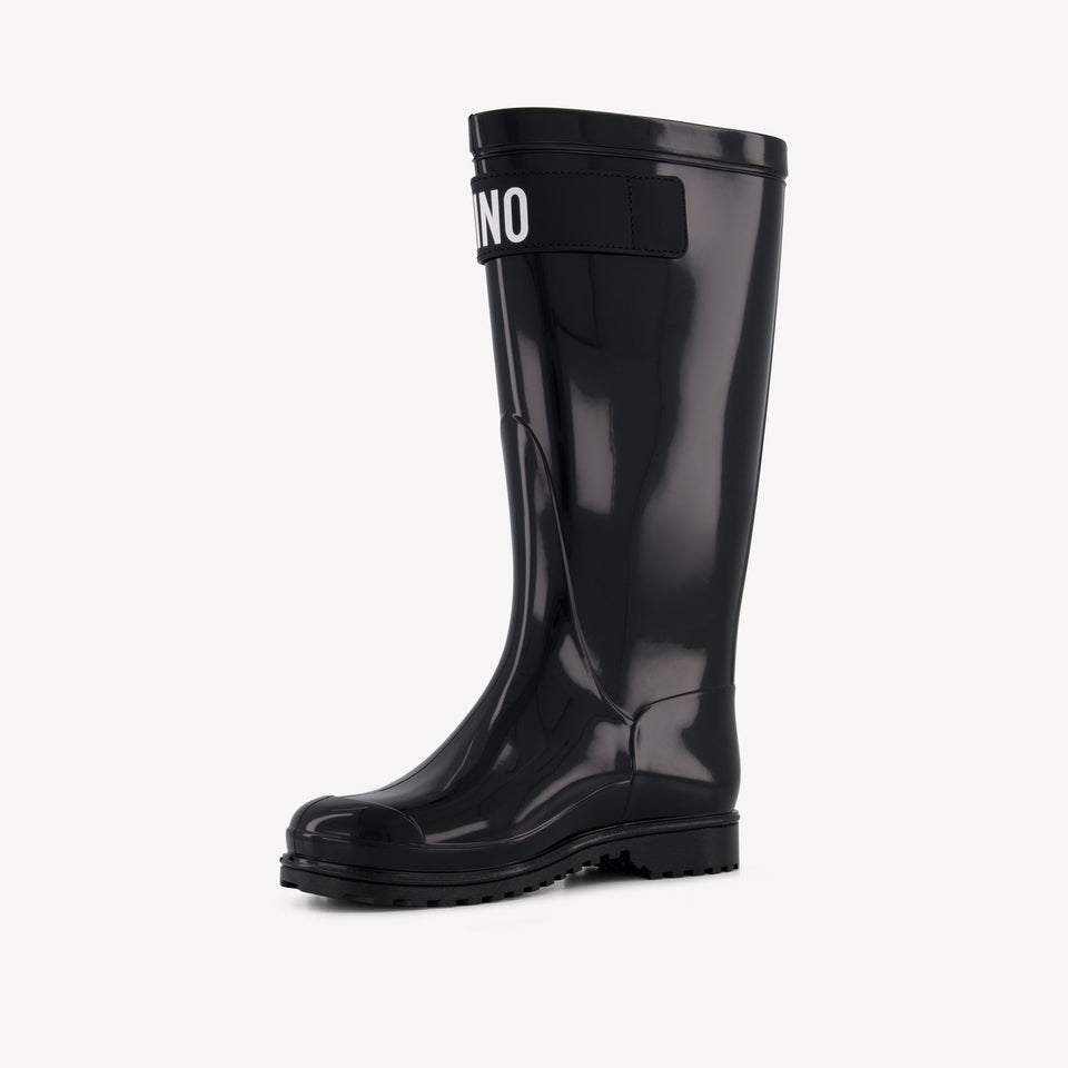 Moschino Girls Boots  Black