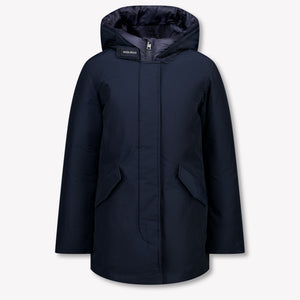 Woolrich Kids Girls Winter Coat  Navy