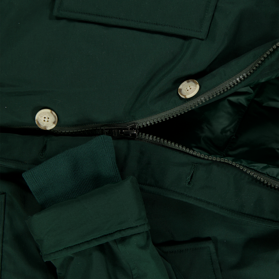 Woolrich Kinder Jongens Winterjas In Donker Groen