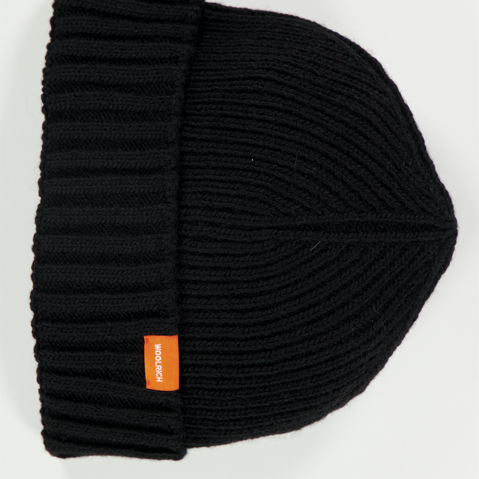 Woolrich Kids Boys Hat Black