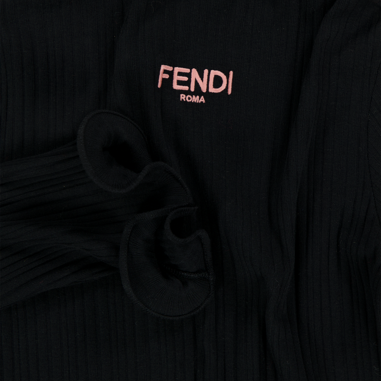 Fendi Kinder Meisjes Jurk In Zwart