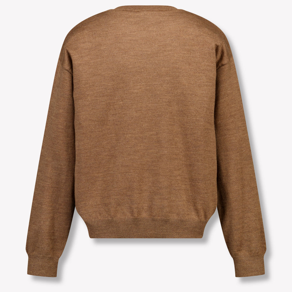 Fendi Kids Unisex Sweater  Camel
