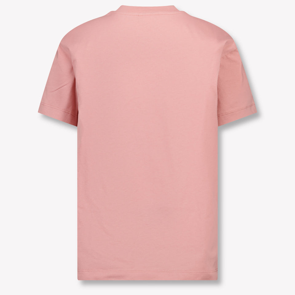 Fendi Kids Girls  T-Shirt Pink