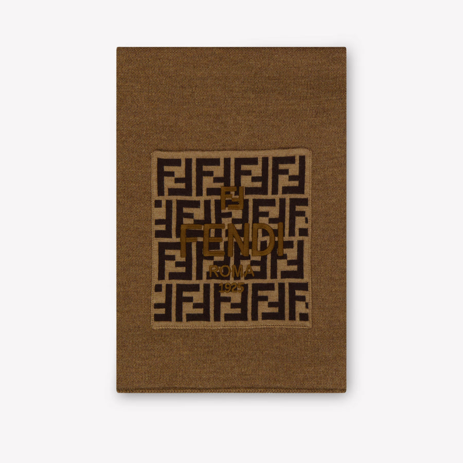 Fendi Kinder Unisex Sjaals In Camel