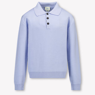 Fendi Kids Boys Sweater  Light Blue