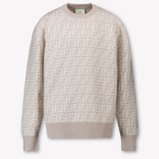 Fendi Kids Unisex Sweater  Gray