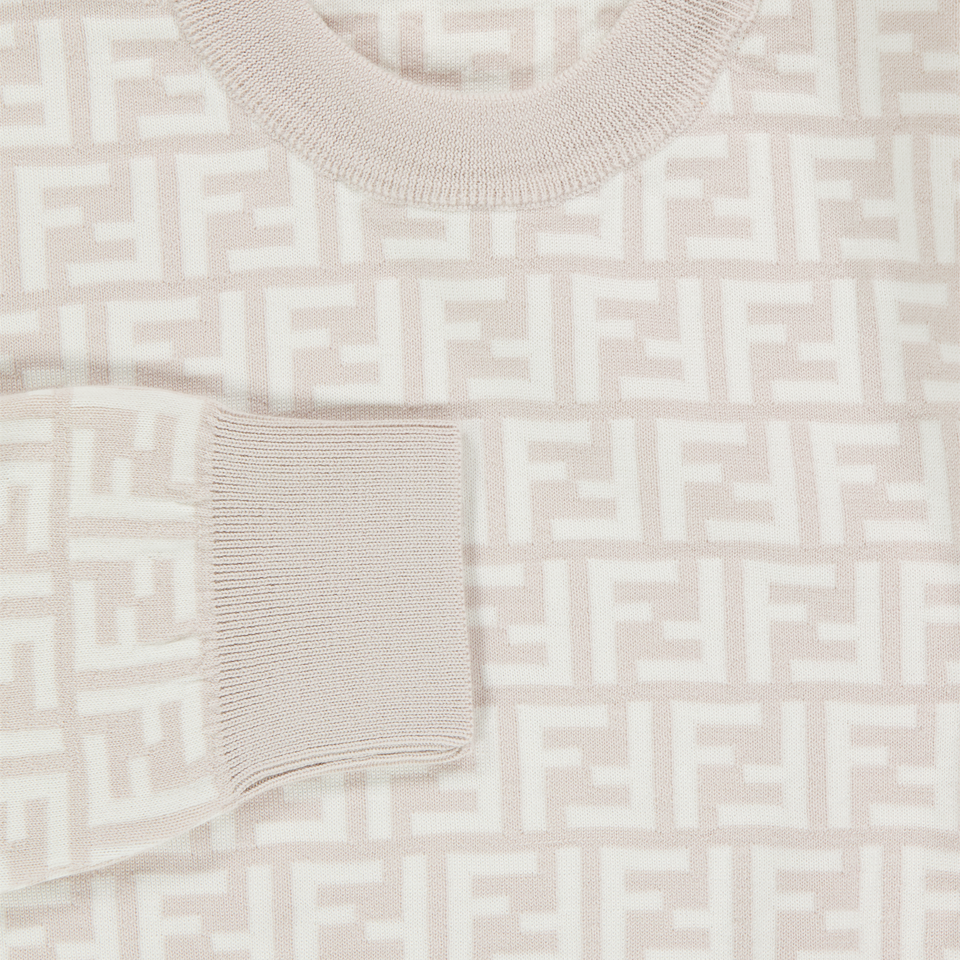 Fendi Kids Unisex Sweater  Gray