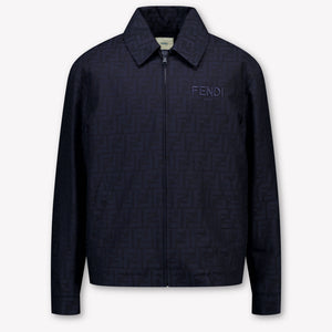 Fendi Kids Unisex  Between Jacket Navy