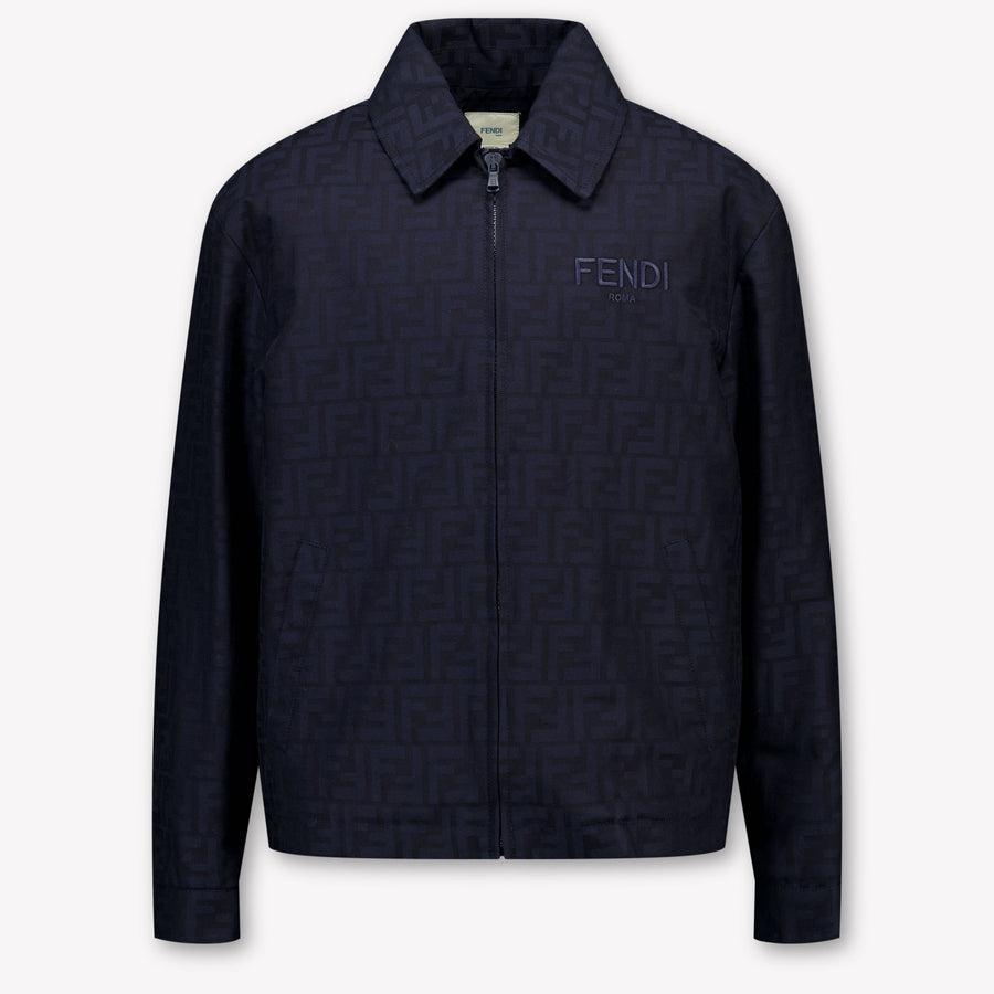 Fendi Kids Unisex  Between Jacket Navy