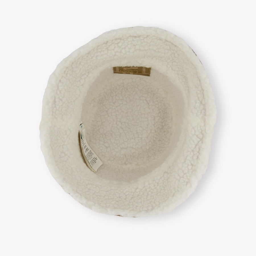 Fendi Kids Unisex Hat  Offwhite