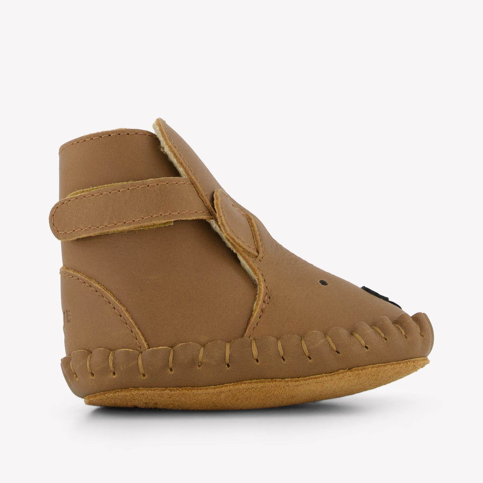 Donsje Amsterdam Kapi Baby Unisex Shoes  Brown