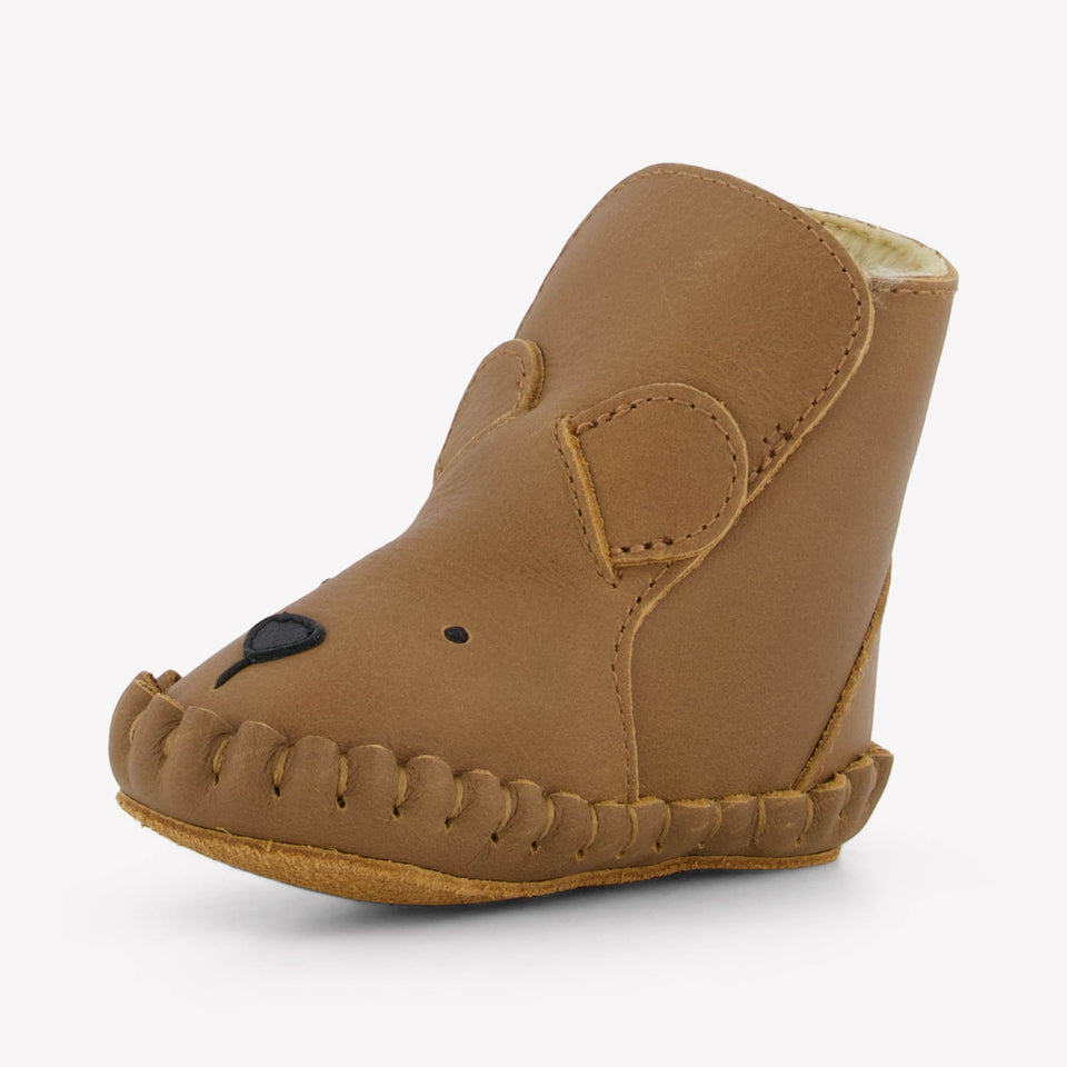 Donsje Amsterdam Kapi Baby Unisex Shoes  Brown