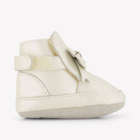 Donsje Amsterdam Cubow Baby Girls Shoes  Silver