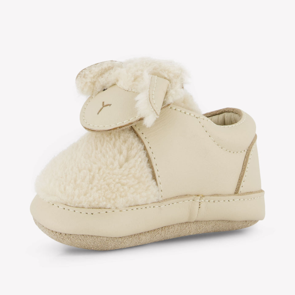 Donsje Amsterdam Baby Meisjes Sneakers in Creme