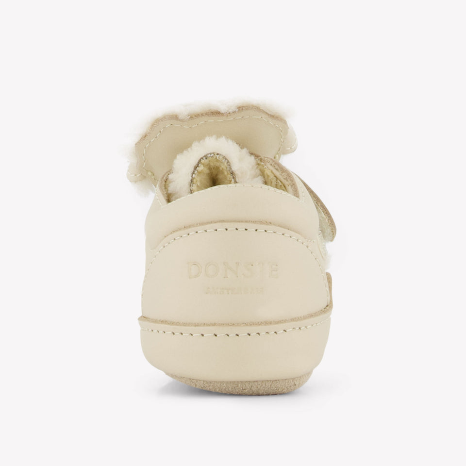 Donsje Amsterdam Baby Meisjes Sneakers in Creme