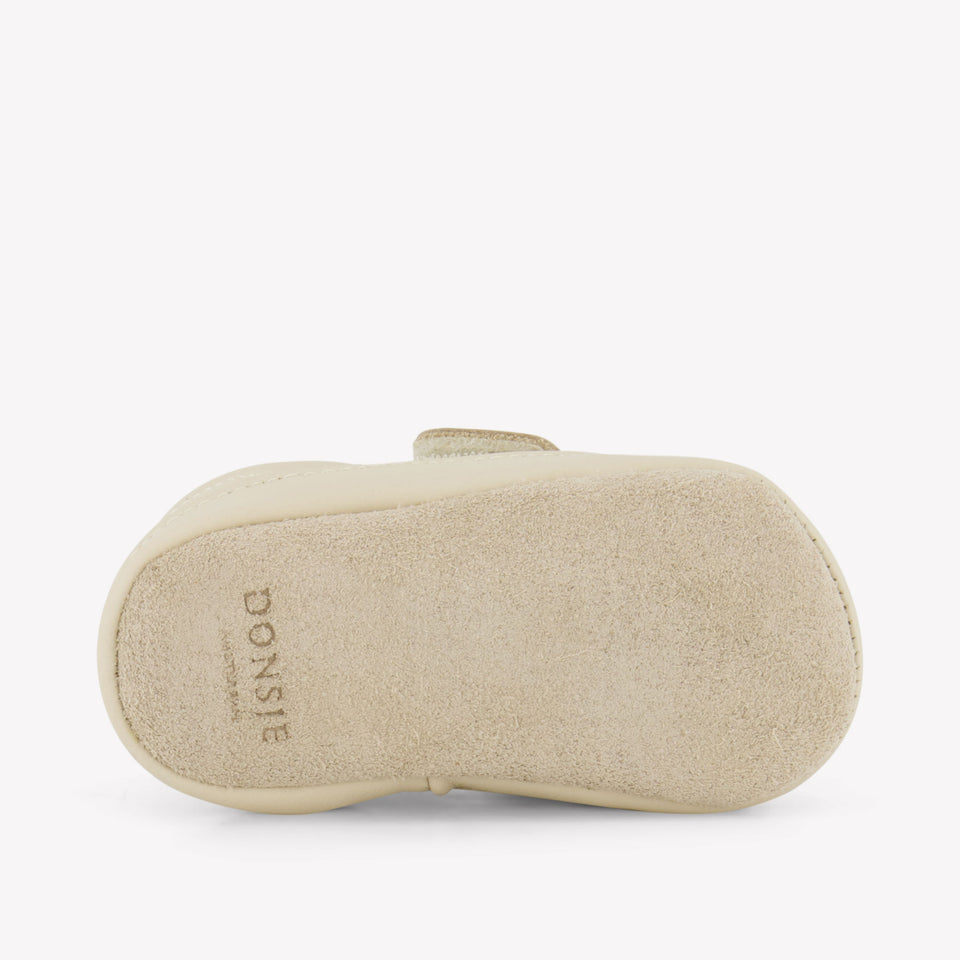 Donsje Amsterdam Baby Meisjes Sneakers in Creme