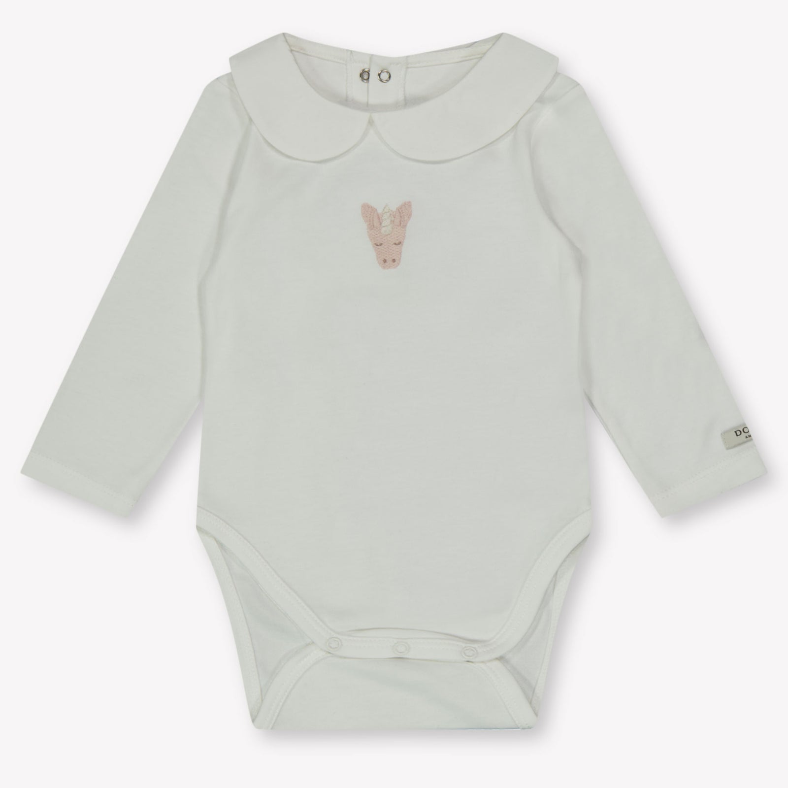 Donsje Amsterdam Unicorn Baby Meisjes Rompertje In Off White
