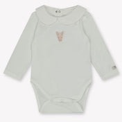 Donsje Amsterdam Unicorn Baby Girls Romper  Offwhite